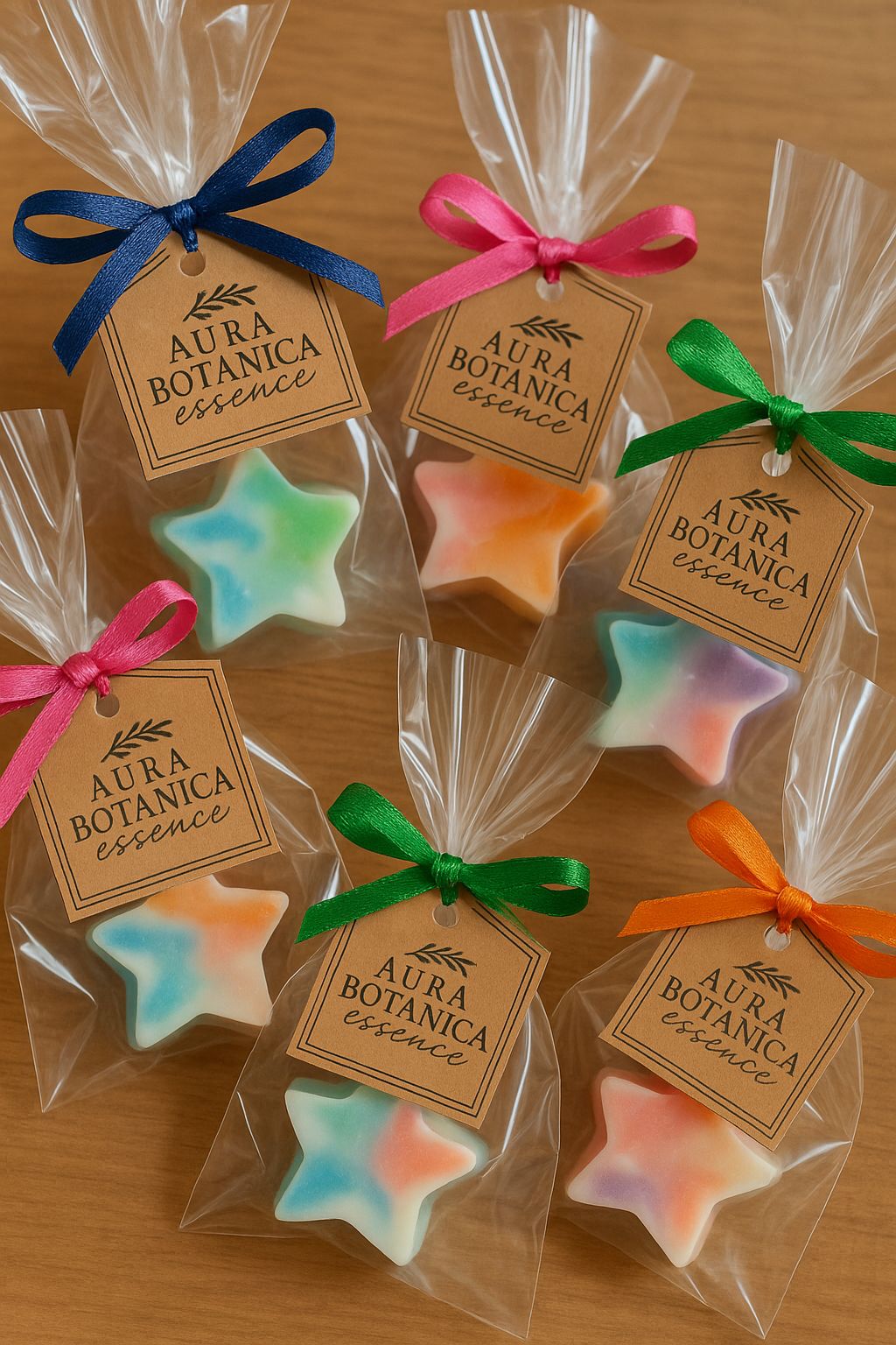 Lembrancinha Estrelar – Sabonete Artesanal Personalizado (20g) Unidade 